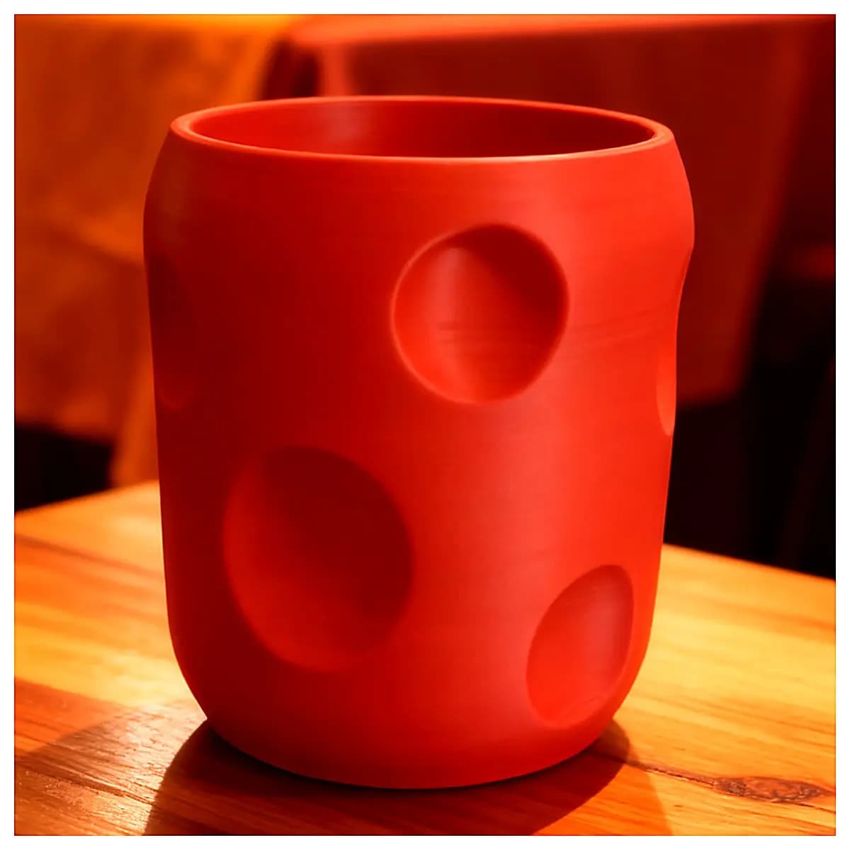 Desktop Mini Trash Can Pencil Holder Organizer Small Portable Desk Accessory Storage Bin