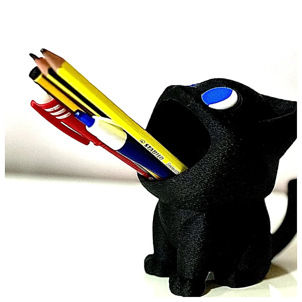 Cat Meow Desk Toy Creative Figurine Pet Theme Gift Desktop Cute Decoration Cat Accessory Parts