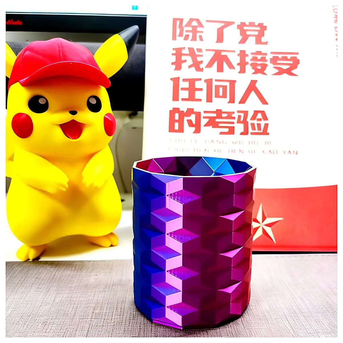 Pen Holder Creative Portable Pen Case Student Book Organizer Pencil Case Phone Stand Office Learning Accessories Multi Function Pen Holder