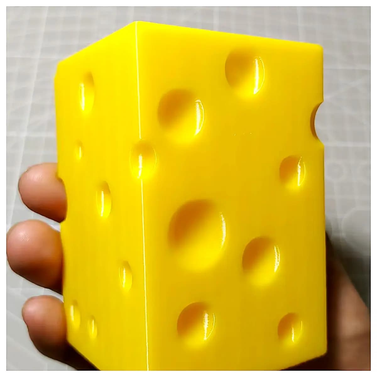 Cheese Holder Organizer Creative Storage Box Kitchen Desktop Decoration Snack Container Gift Box Cheese Shaped Multi Purpose Storage