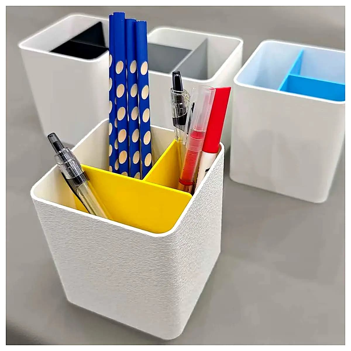 Pen Holder Organizer Ink Pen Storage Box Pen Case Writing Accessory Office Stationery Laptop Parts Study Supplies Pen Case Holder