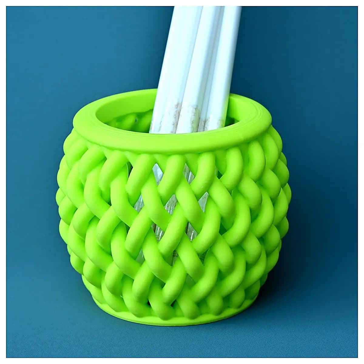 Hollow Pencil Holder Chopstick Box Snack Organizer No Support Shelf Multi Functional Storage Home Decor Desk Organizer Storage Solutions