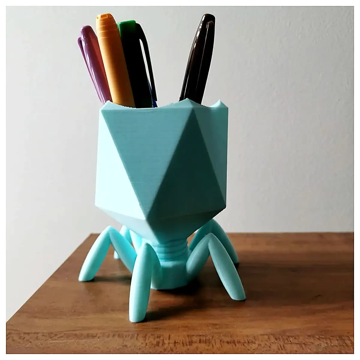 Phage Pen Holder Student Backpack Accessories Pen Case Study Supplies Desk Organizer Multi Function Pen Box Creative