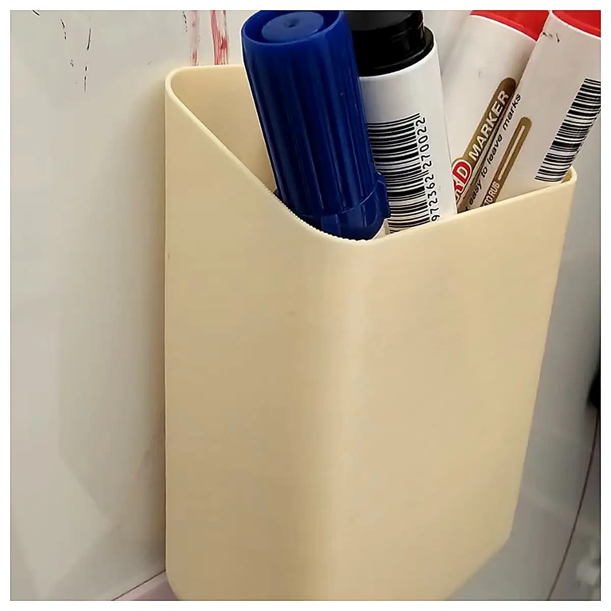 Magnetic Whiteboard Pen Holder Organizer Magnetic Pen Case Drawing Tools Magnetic Adhesion Pen Holder Creative Writing Accessories Whiteboard Attachme