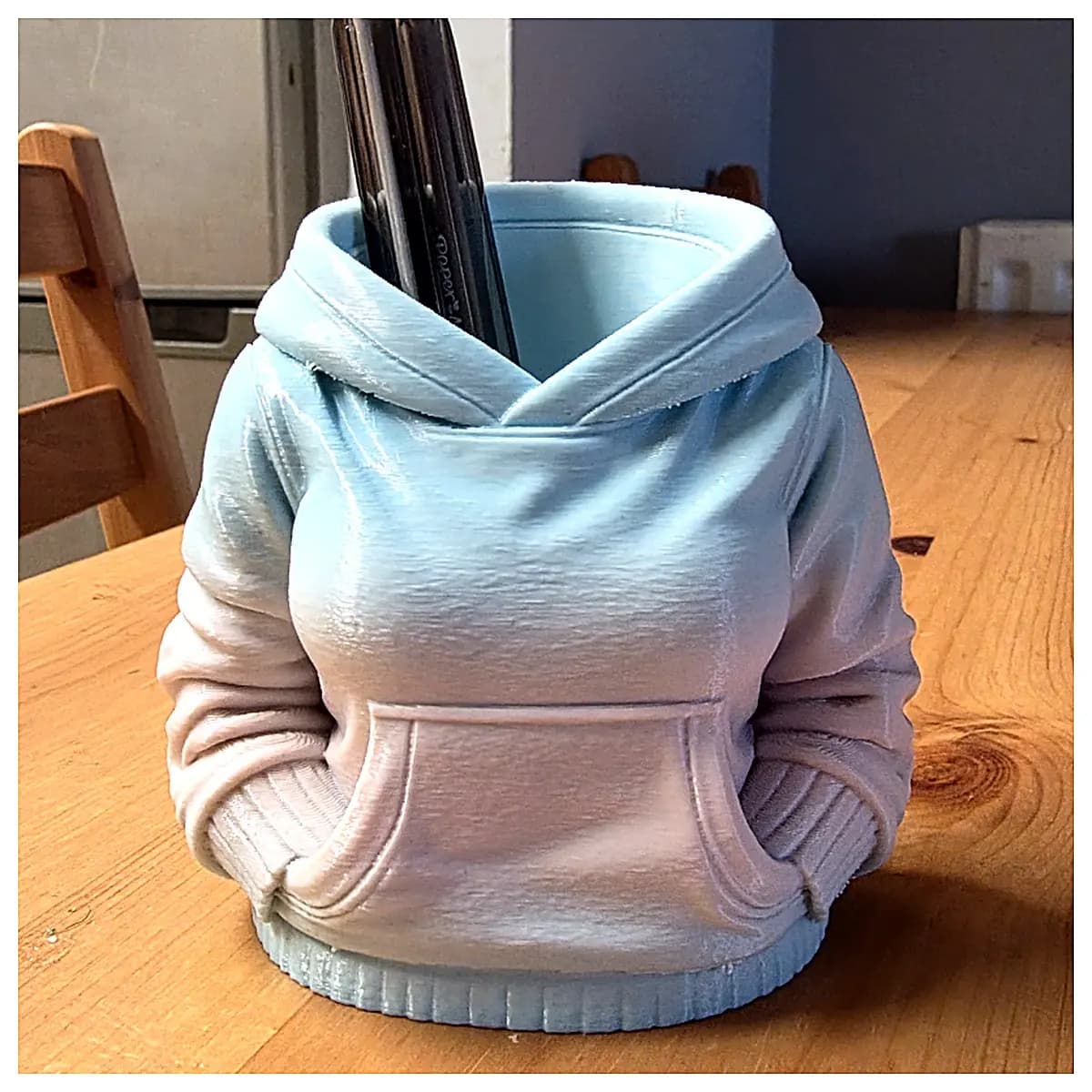 Women s Knit Sweatshirt Pouch Organizer Pen Bag Mobile Phone Holder Small Wallet Accessory Student Backpack Parts Pen Case