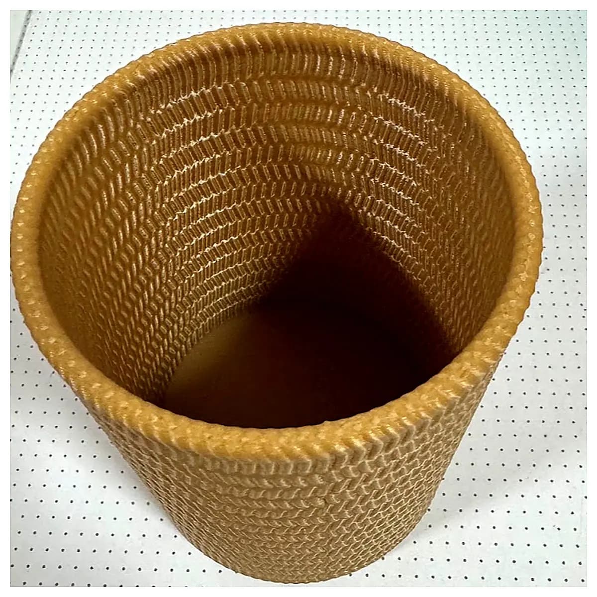 Woven Pen Holder Creative Hand Knitted Pen Box Desk Organizer Lazy Person Gadget Home Decor Office Decoration Multi Function