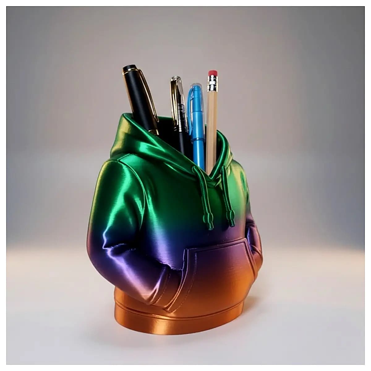 Desk Organizer Pen Holder Creative Multi Function Shelf Office Study Supplies Storage Solutions Simple Design