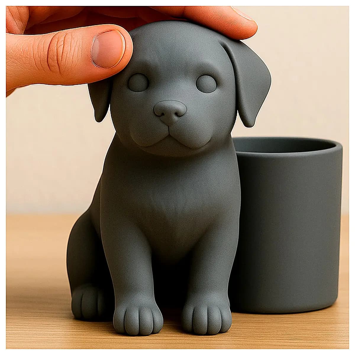 Dog Toy Organizer Pet Accessory Holder Dog Bed Decoration Puppy Storage Box Dog Supply Container Toy Storage Solution