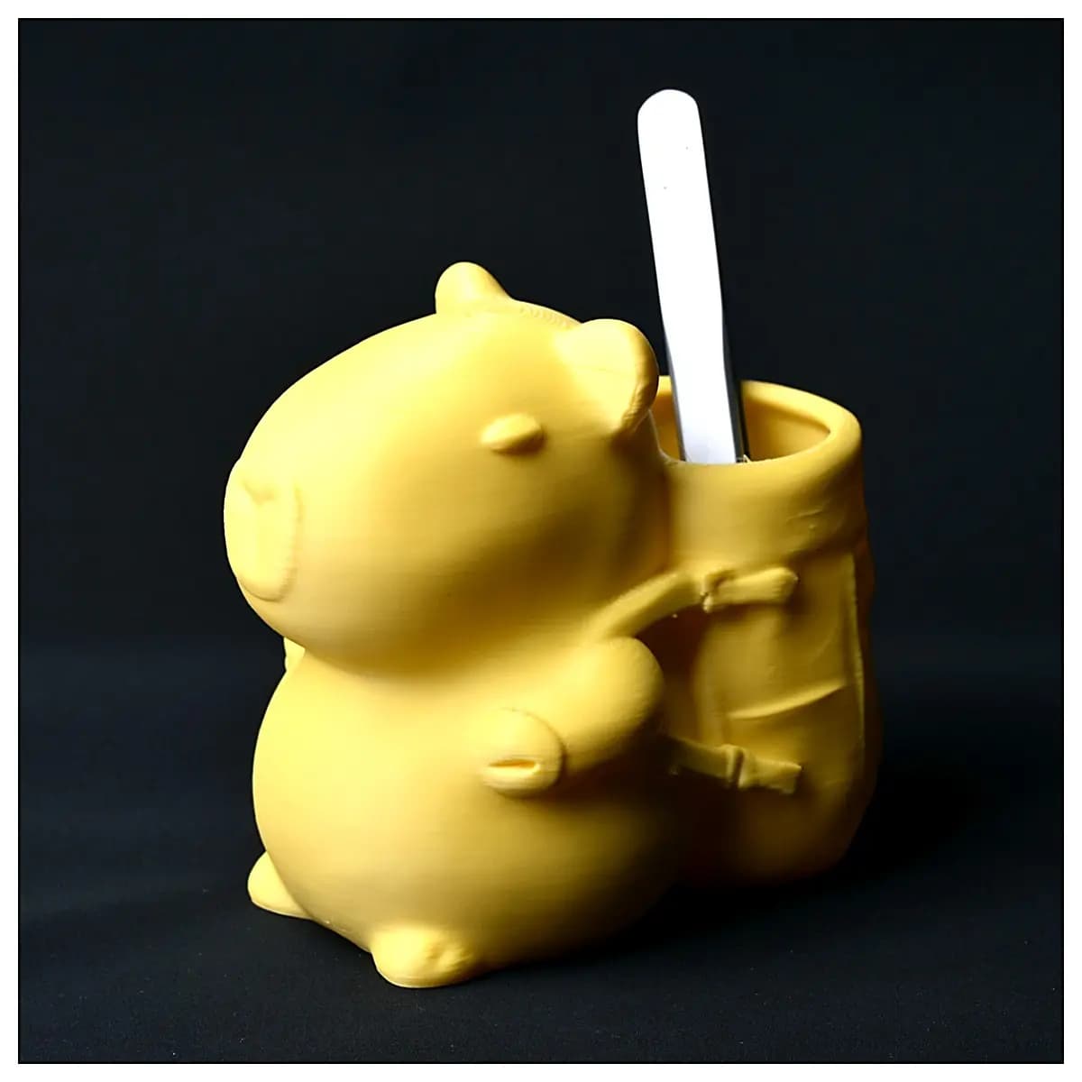 Capybara Cute Storage Box Desk Organizer Multi Function Pen Holder Creative Decoration Office Study Supplies