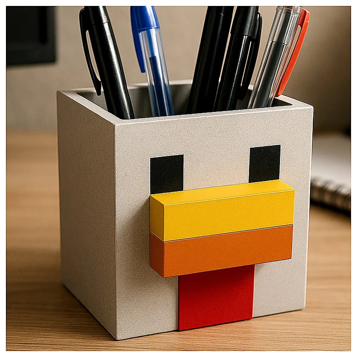 Pen Tube Holder Phone Stand Mobile Accessory Pen Case Office Organizer Phone Parts Support Bracket Phone Foot Desktop Stand Phone Support ChiPen