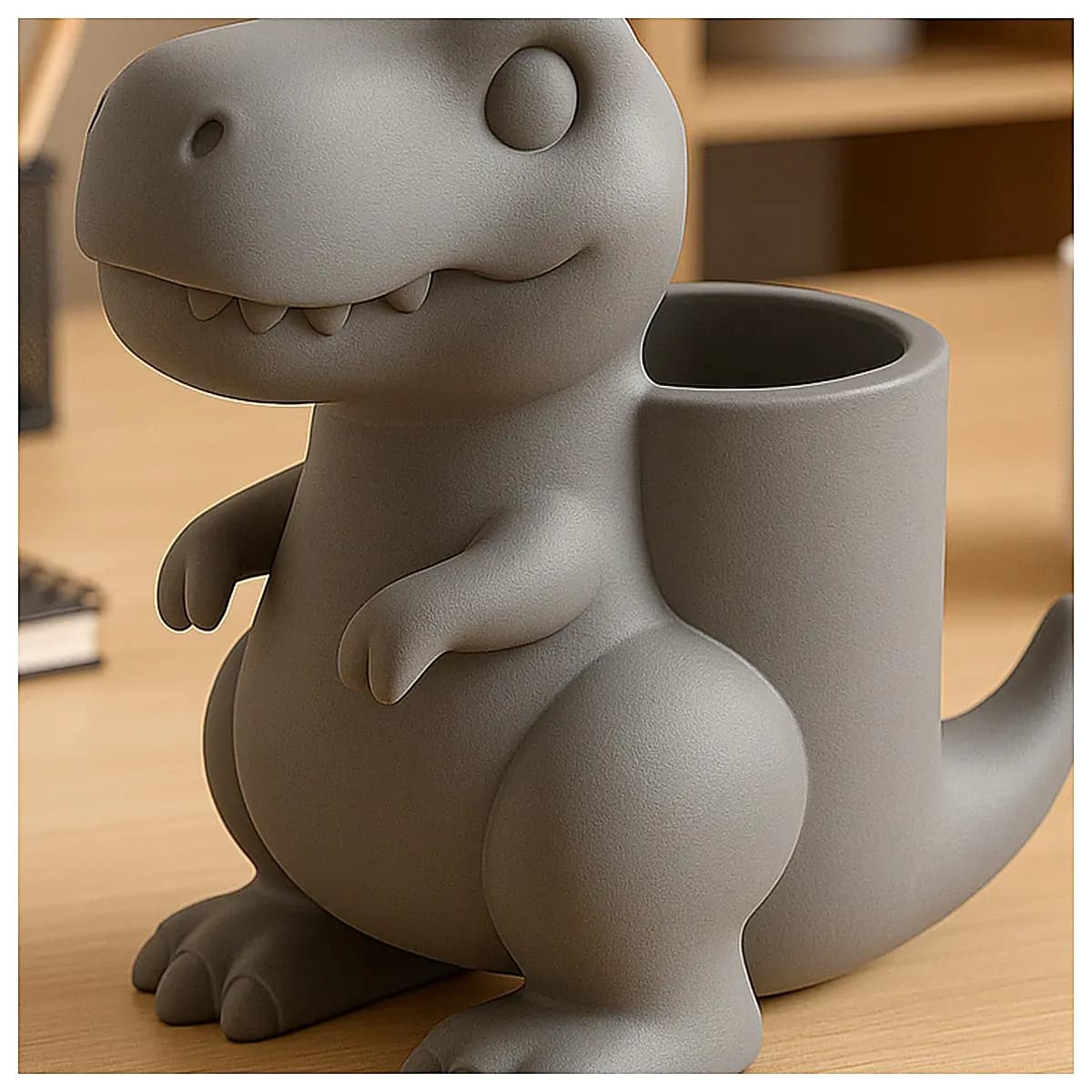 Dinosaur Pencil Holder Dinosaur Toys Dinosaur Collection Kids Gift Desktop Decoration for Dinosaur Lovers