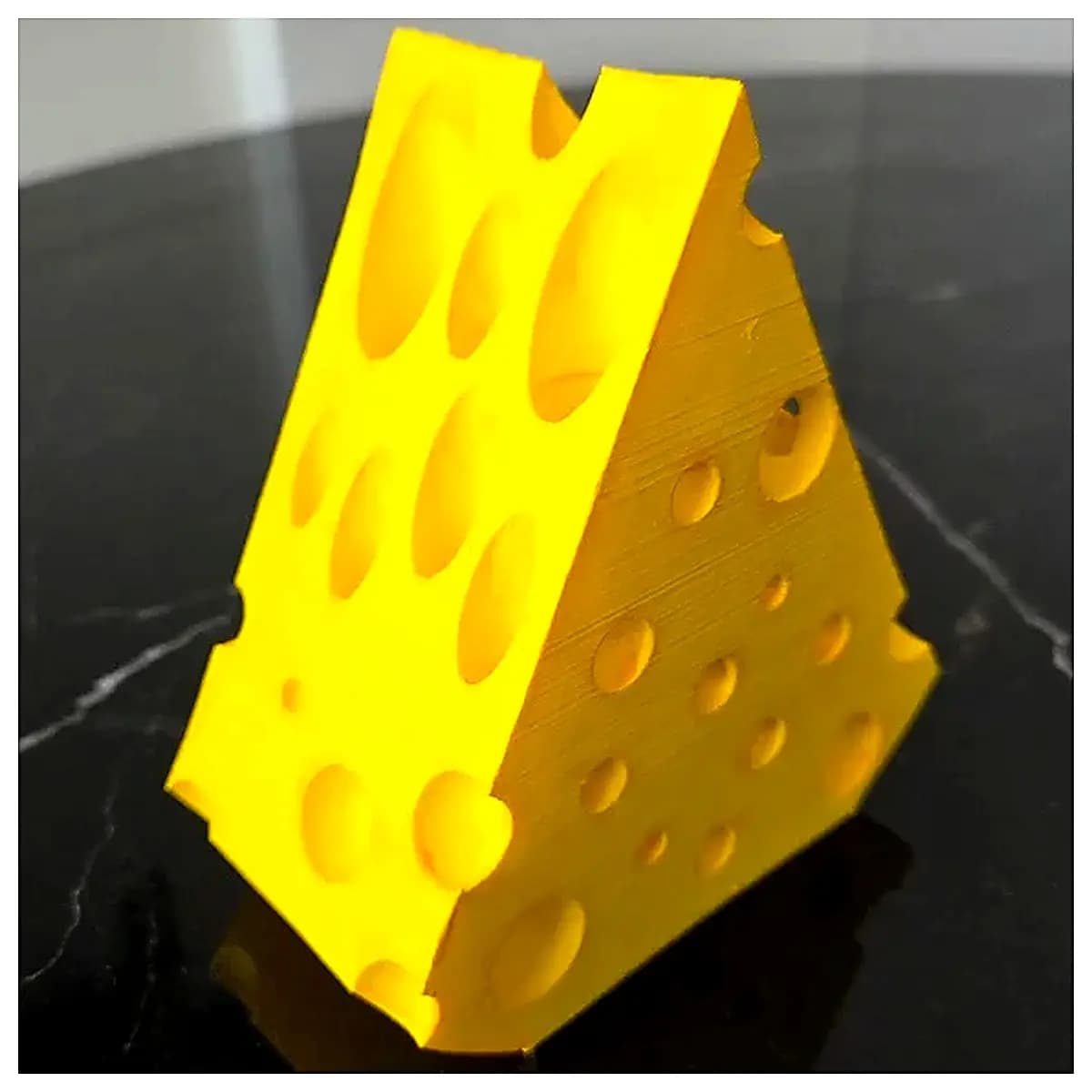 Cheese Holder Creative Desktop Decoration Cheese Shape Storage Box Food Container Kitchen Supplies Snack Display