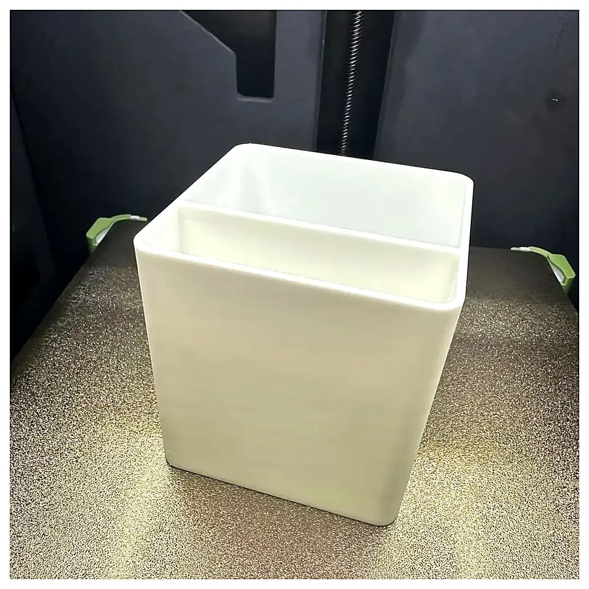 Square Pen Holder Desk Organizer Pen Stand Pen Case Tube Office Supplies Creative Desk Decor