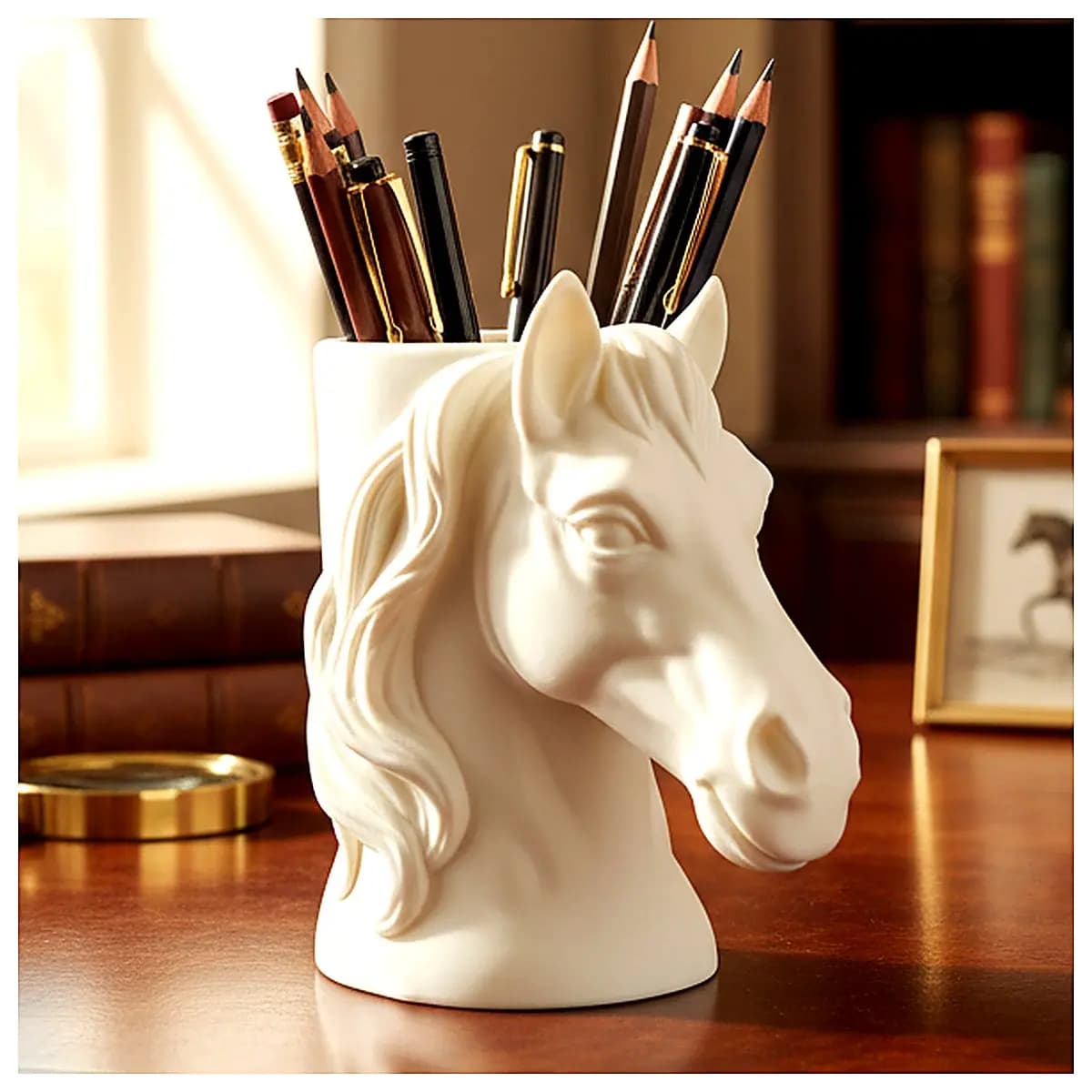 Desktop Organizer Pen Holder Desk Accessories Office Supplies Storage Solutions Holder Organizer for Desk Writing Tools Creative Storage