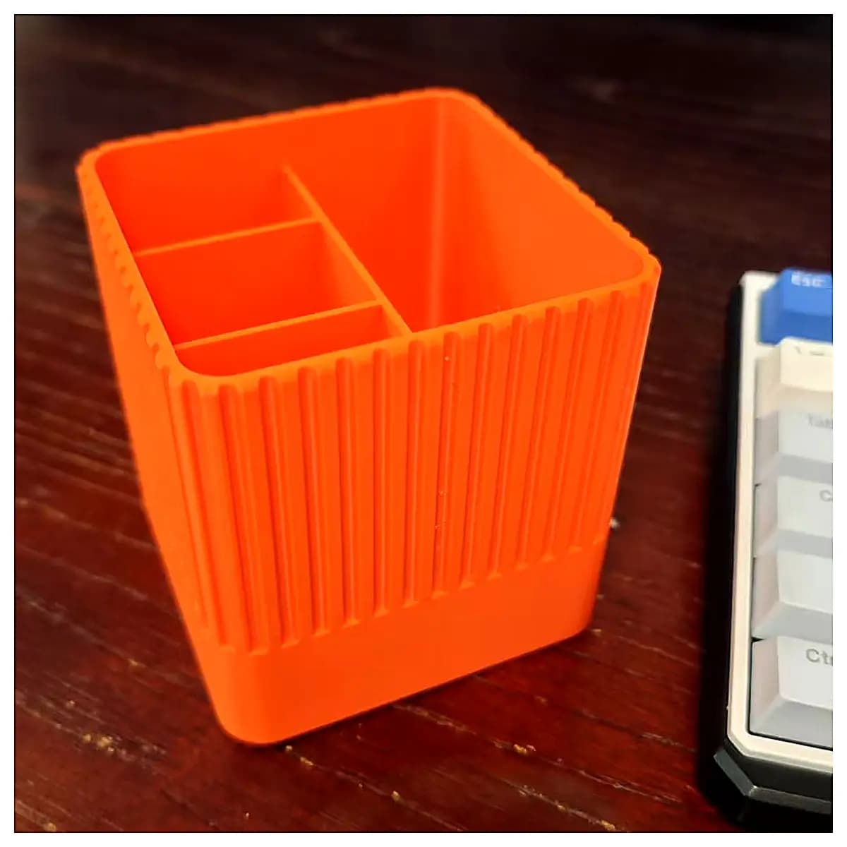 Pen Holder Creative Portable Pencil Case Student Stationery Organizer Phone Stand Office Learning Accessories Multi Function