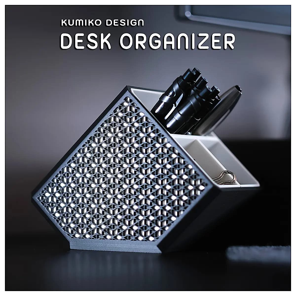 Japanese Kumiko Style Desktop Storage Box Organizer Storage Jar Decorative Shelf Accessories Home Decor Storage Solutions