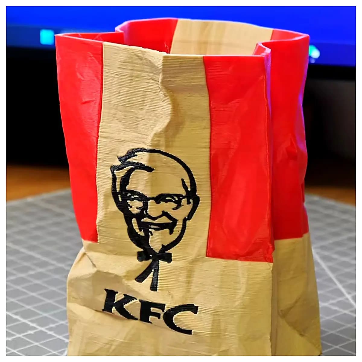 Paper Bag Pencil Holder DIY Creative Storage Box Recycled Paper Bag Organizer Snack Container Decorative Display Eco Friendly Recycle