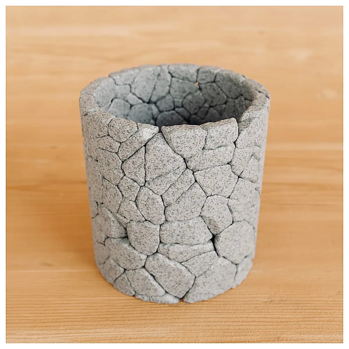 Shijie Pen Holder Creative Desk Organizer Pen Stand Pen Case Office Supplies Desktop Decoration Pen Tube Holder
