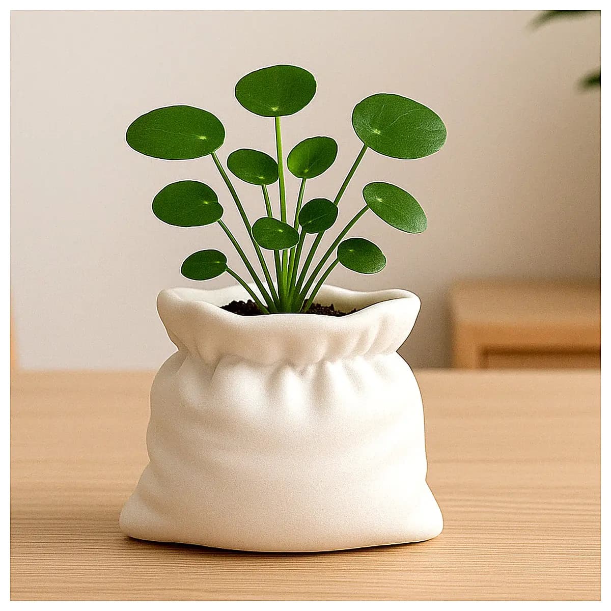 3D Printed Fabric Vase Pouch Soft Fabric Vase Support Woven Vase Decoration Creative Fabric Bag Painting Vase Accessory 3D Print