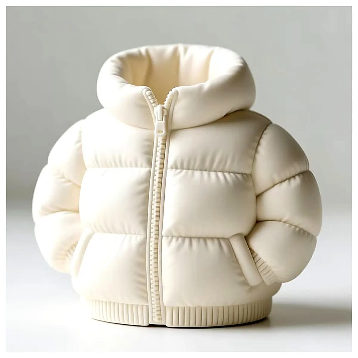 Down Jacket Organizer Pouch Insulated Storage Bag Camping Hiking Gear Accessory Holder