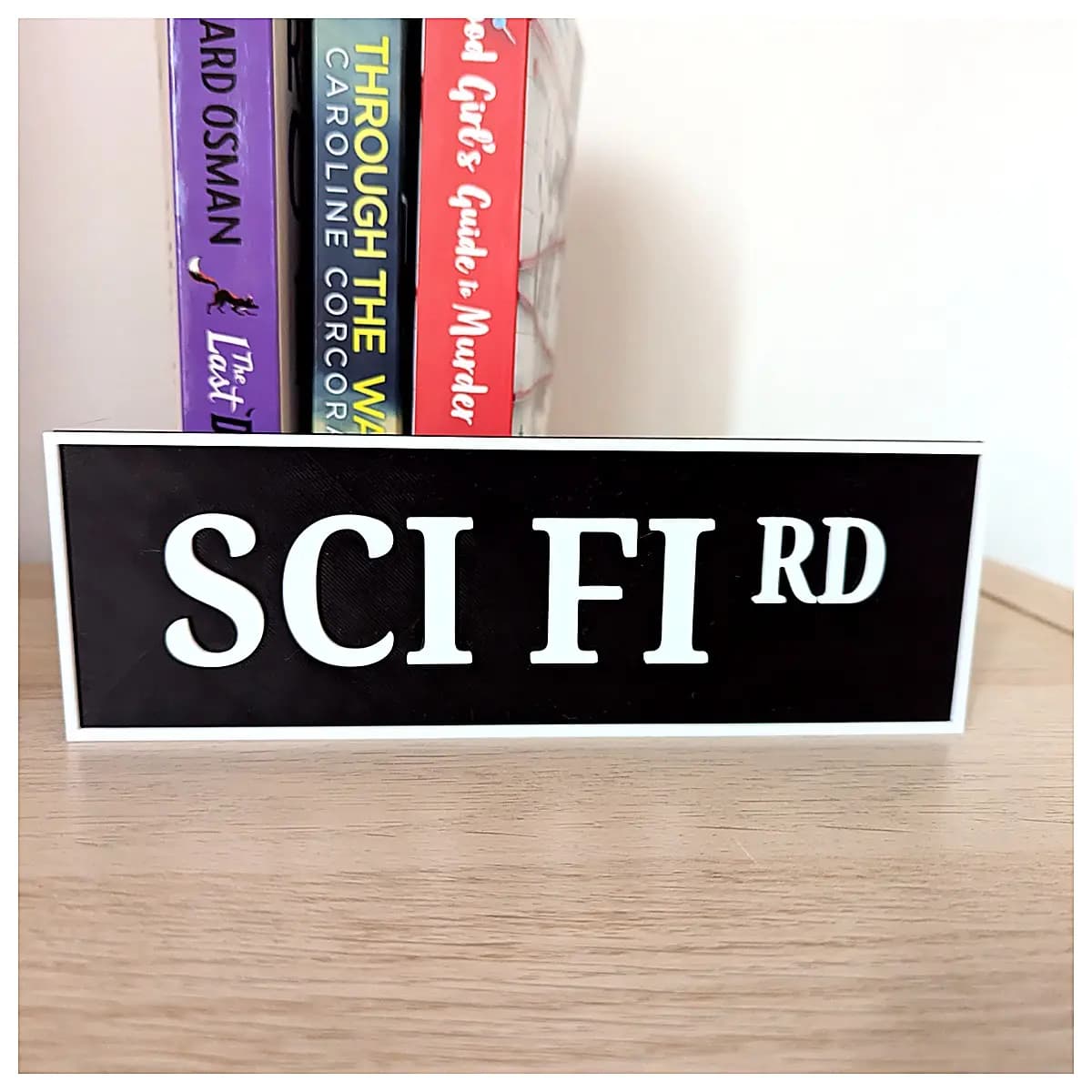 Sci Fi Roadside Library Signage Book Display Shelves Literary Collection Display Creative Book Display Design Modern Book Exhibition Stands
