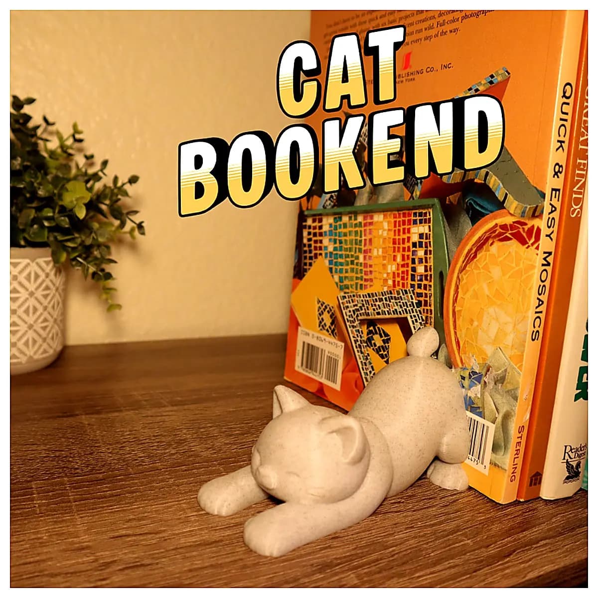 Cat Book Stand Reading Protection eBook Stand Reader Cover Flip Page Protection Reading Support