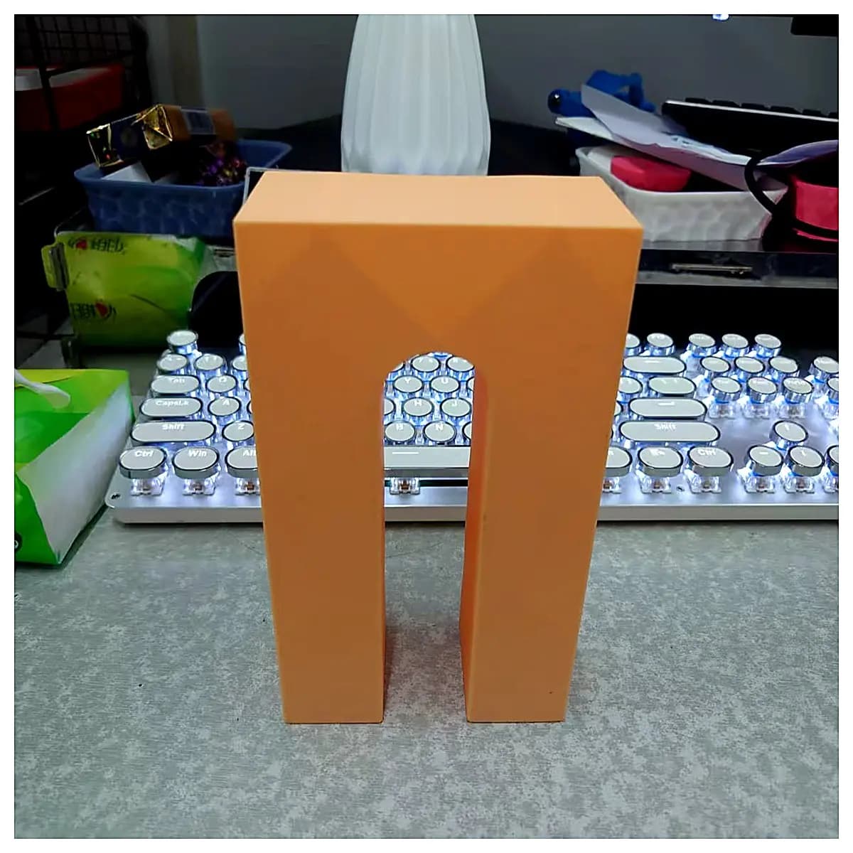 Nordic Marble Decorative Accent Creative Book Stand Desk Ornament Ins Style Office Home Decor Art Piece Display Item