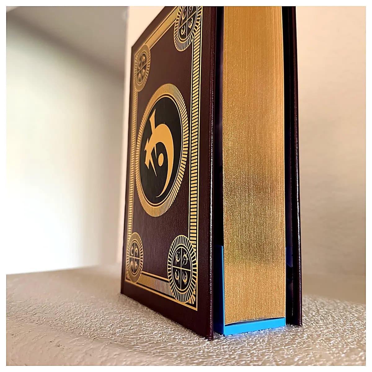 The Well of Upflow Leather Bound Edition Book Intellectual Exploration Spiritual Growth Philosophical Thinking Deep Reading