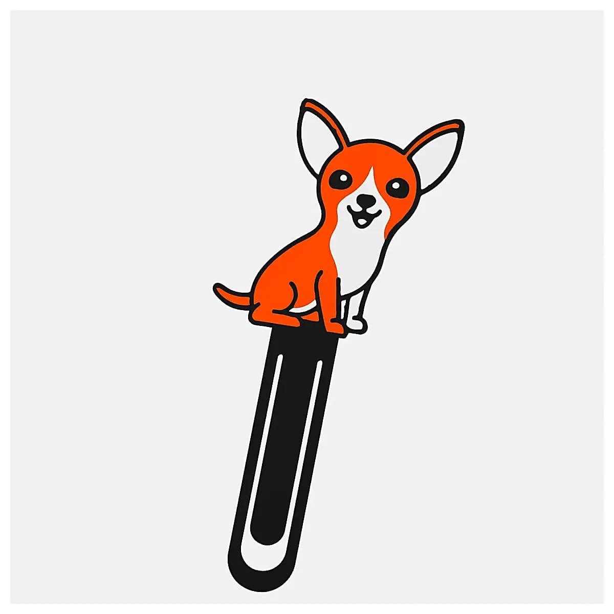 Chihuahua Bookmark Cute Puppy Kawaii Pet Memorial Gift Dog Accessories Lucky Charm Souvenir