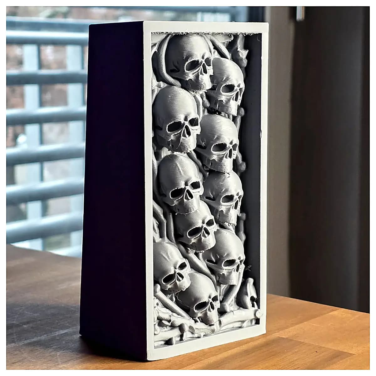 Skeleton Wall Decor Bone Sculpture Skulls Display Skeleton Vault Accent Bone Model Decoration Hanging Ornament