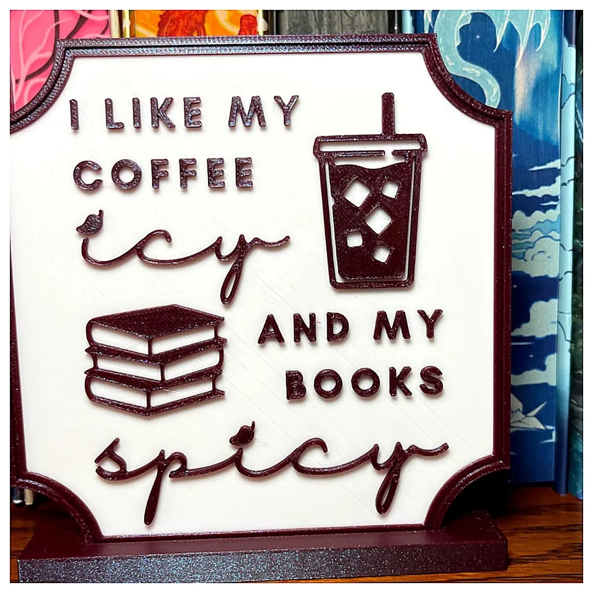 Book Stand Holder Desktop Shelf Display Accessory Creative Book Support Holder Book Stand Holder for Office Home Organization