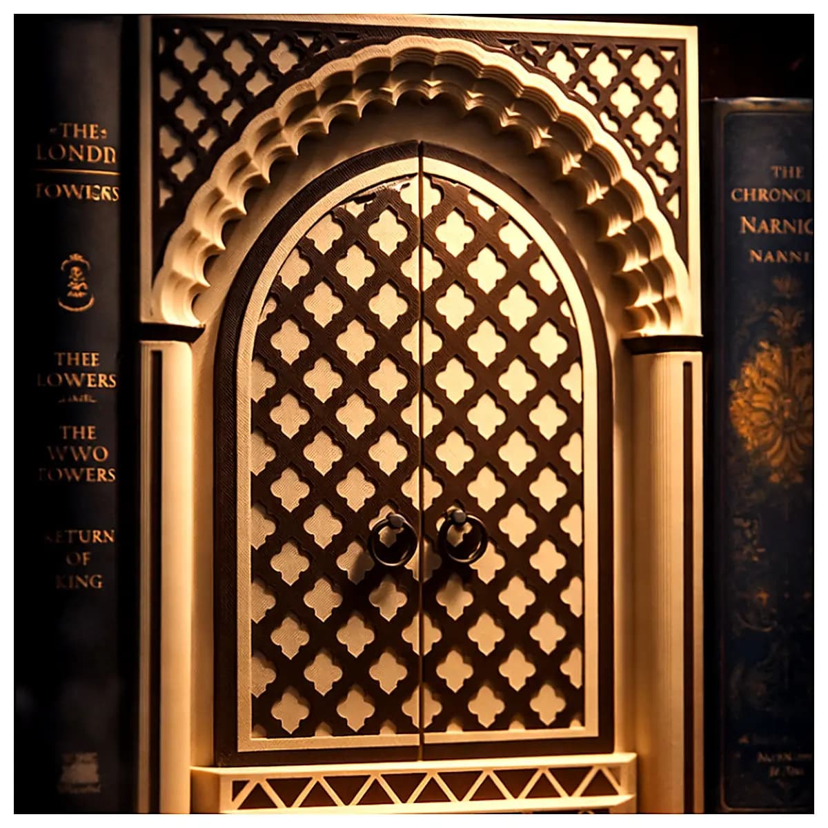Gate Arch Book Stand Display Model Decoration Desktop Ornament Gift Collection Architectural Model Art Piece Display