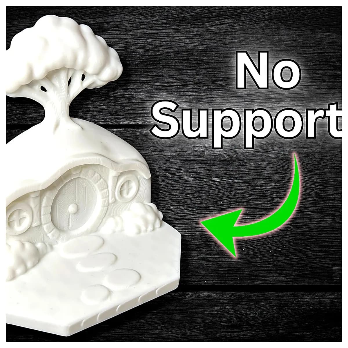 Bag End Model Stand Display Piece Miniature Book Ornament Decoration Collectible Display