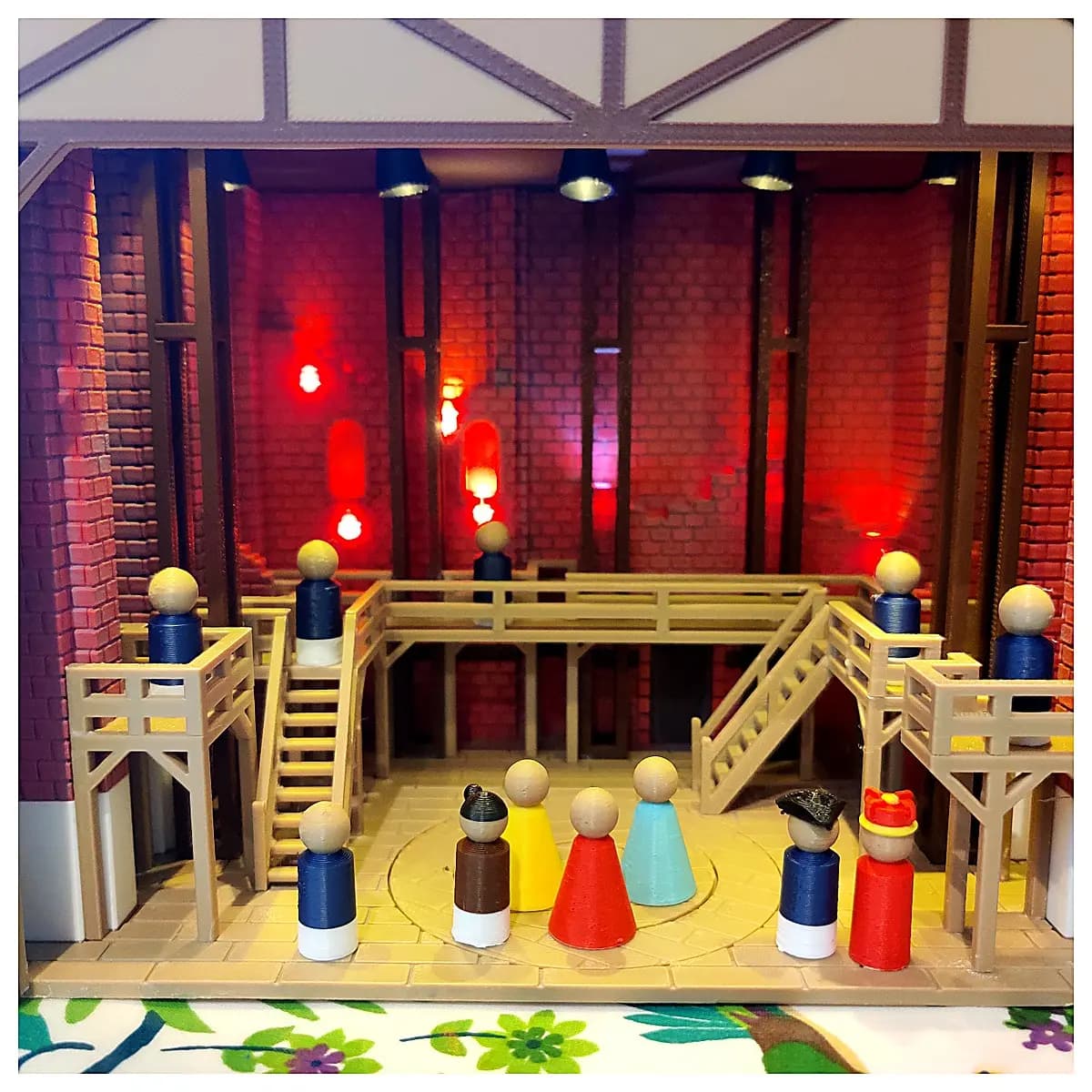 Wooden Bookstand Orrery Model Miniature Mechanical Toy Science Experiment Educational Toy Puzzle Game Desktop Decoration