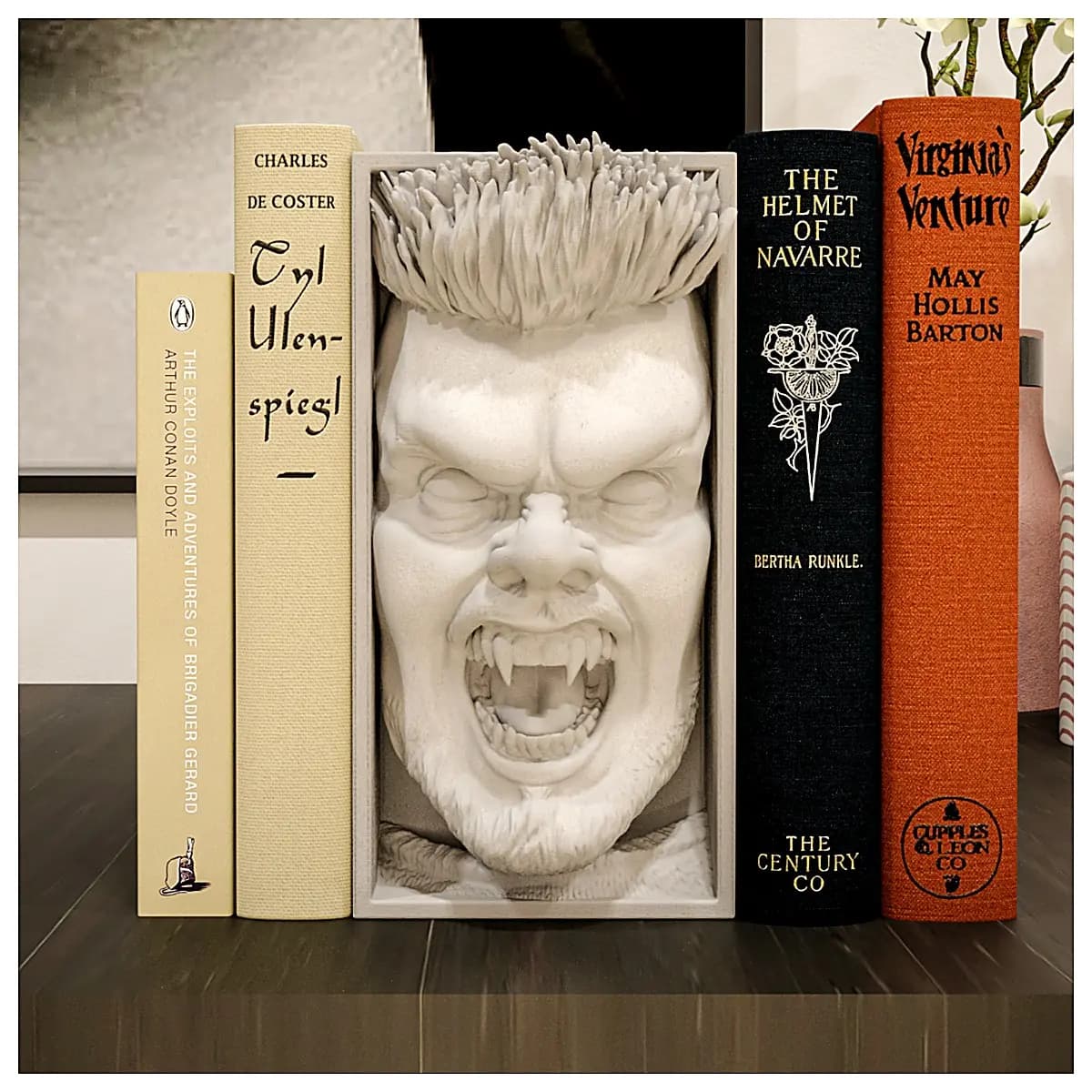David Statue Stand Wall Mount Display Holder Figurine Stand Desk Display Case Art Showcase Accessory Support