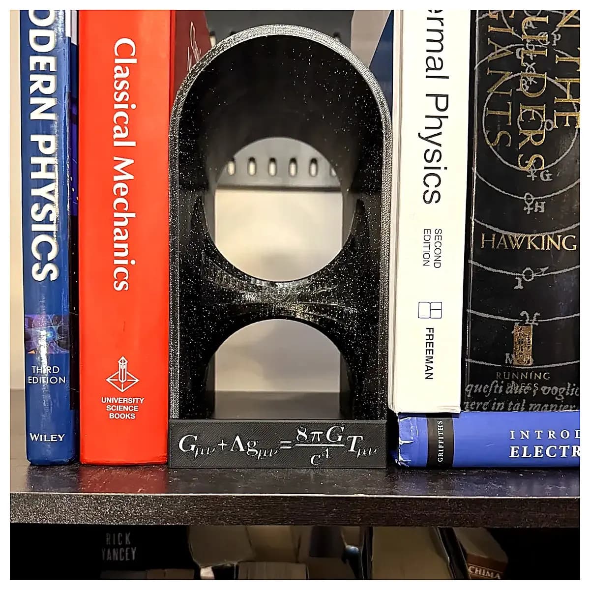 Wormhole Book Stand Field Equation Desktop Model Science Decoration Creative Gift Space Display