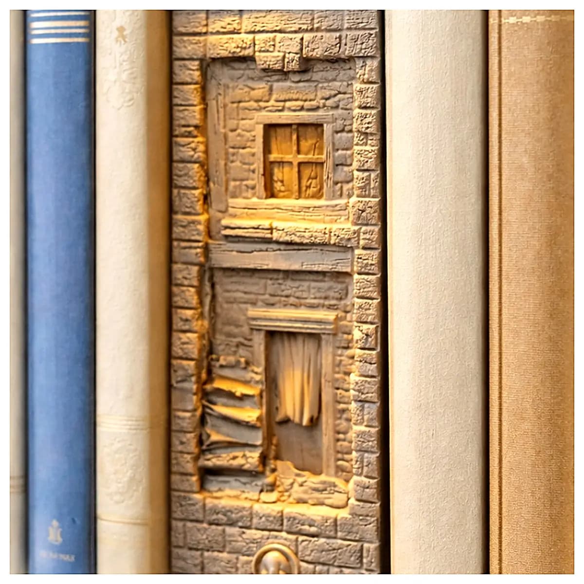 Medieval Castle Book Stand Model Decoration Castle Toy Desktop Ornament Collection Gift Castle Model