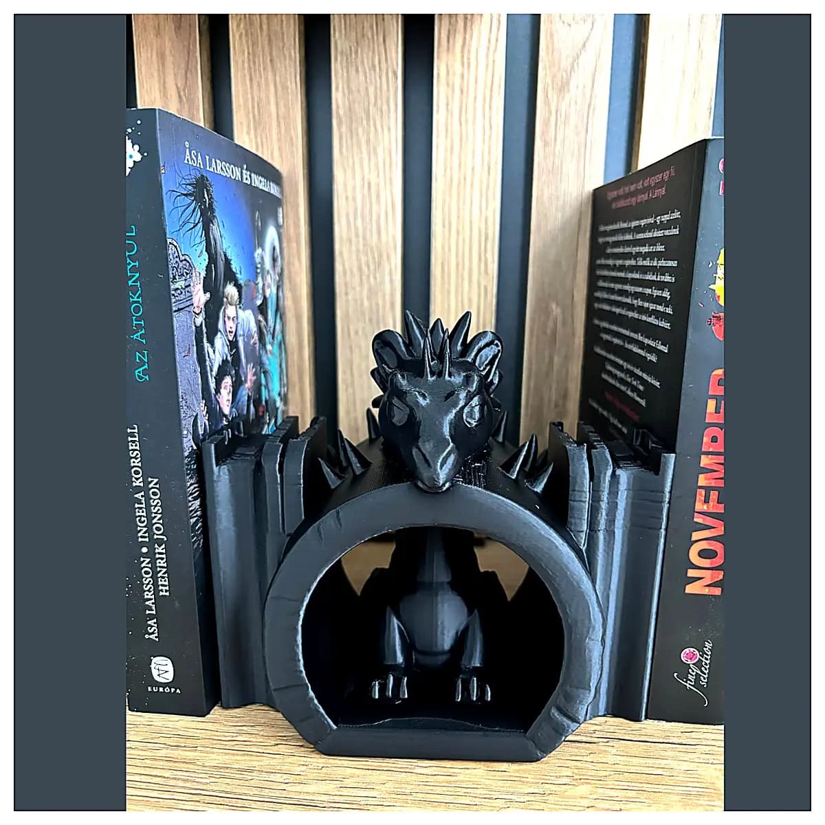 Book Miniature Dragon Figurine Shelf Decor Reading Room Ornament Cute Dragon Toy Creative Placement Gift