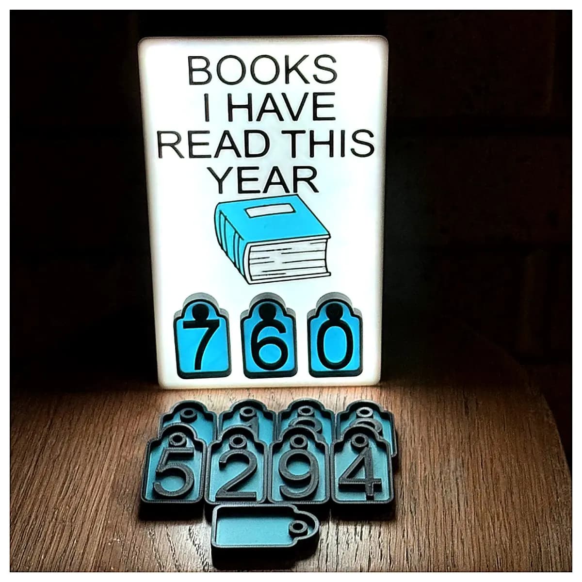 Book Stand Display Reading Counter Box Shelf Decoration Electronic Bookcase Creative Home Decor Desktop Ornament Multi functional