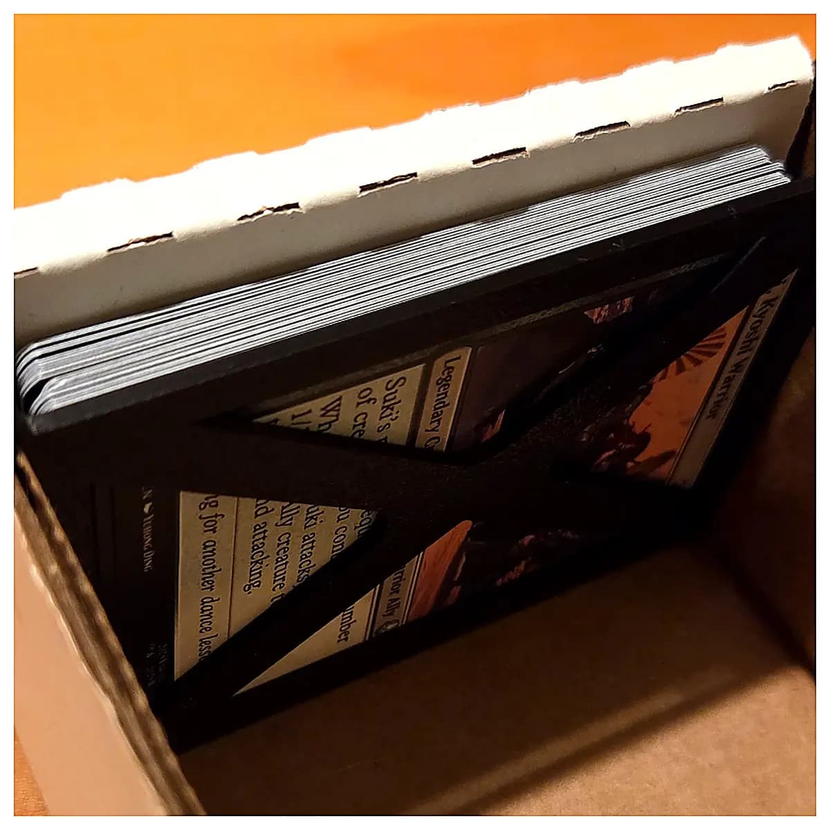 BCW Box Dividers Card Stand Book Holder Organizer Shelf Desk Magazine Clip File Stabilizer Multi Purpose Book Support Books