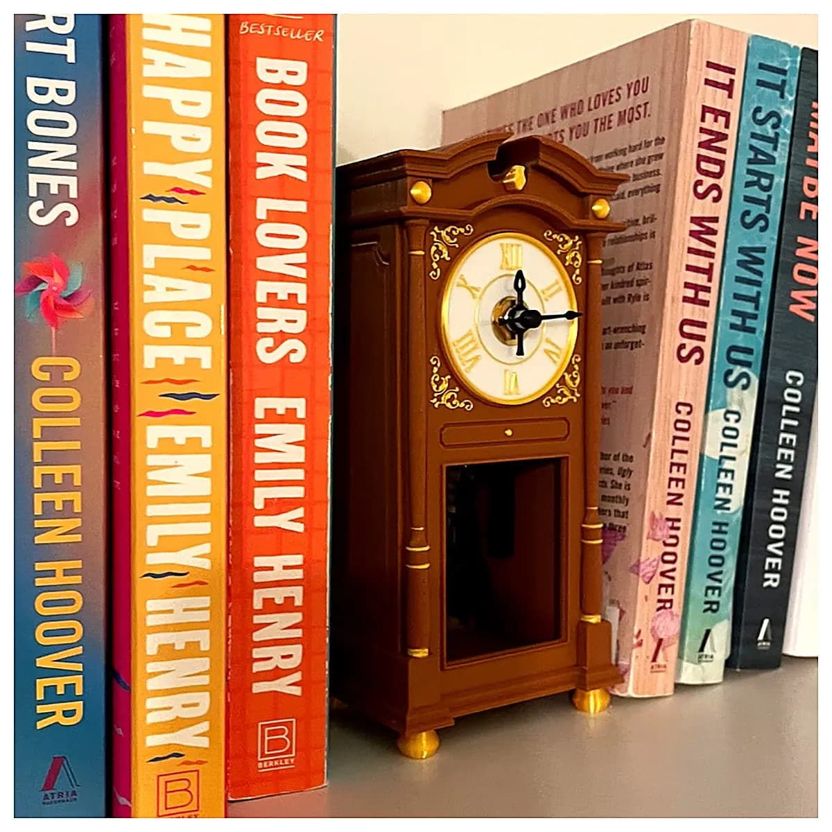 Floor Clock Display Stand Clock Movement Decoration Piece Desktop Ornament Gift Collection Accessory