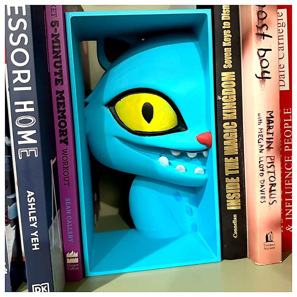 Cute Cat Book Stand Model Shelf Decoration Desktop Display Book Holder Creative Learning Accessories