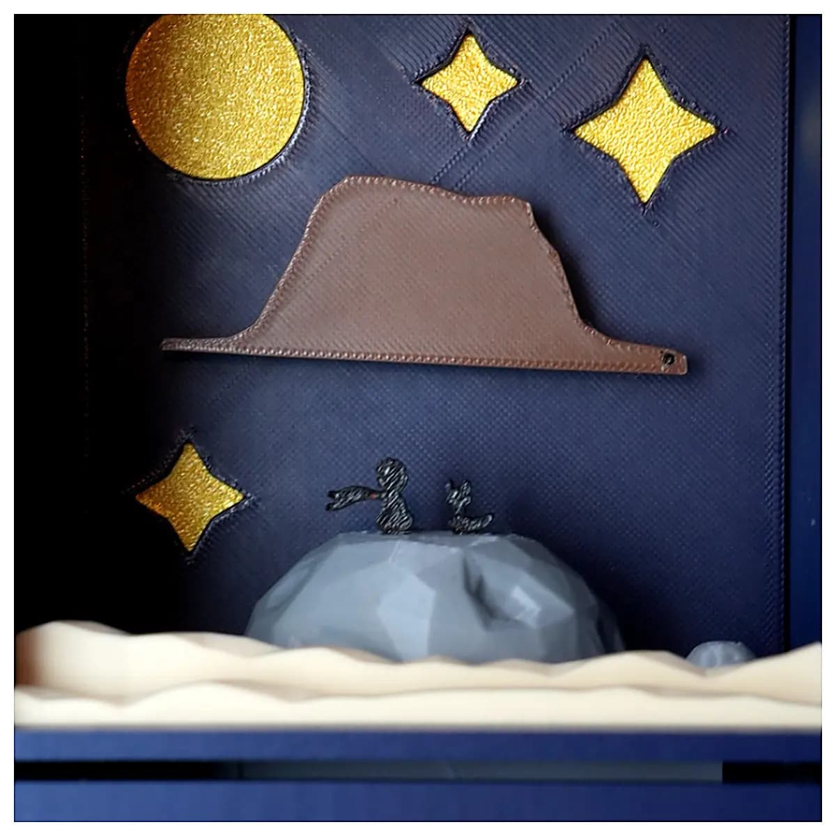 The Little Book Display Stand Sculpture Art Decor Creative Home Pieces