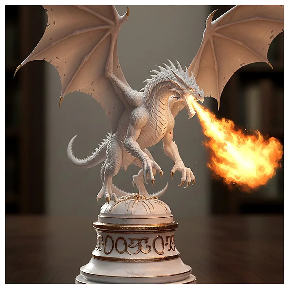 Dragon Book Stand Figurine The Model Toy Desk Decoration Collection Figure Display Piece Book Stand