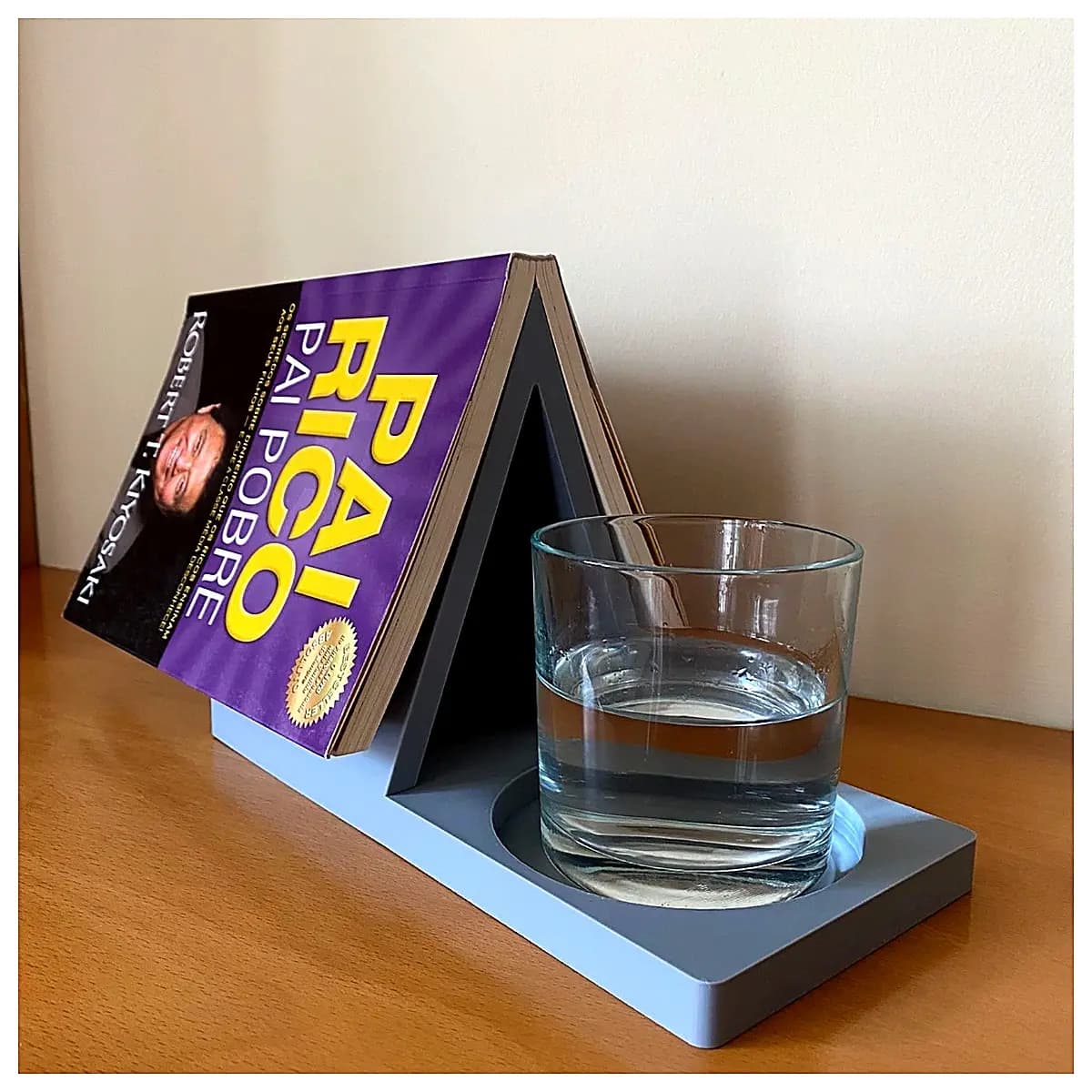 Book Stand Holder Shelf Desk Book Support Organizer Magazine Rack Storage Reading Accessory