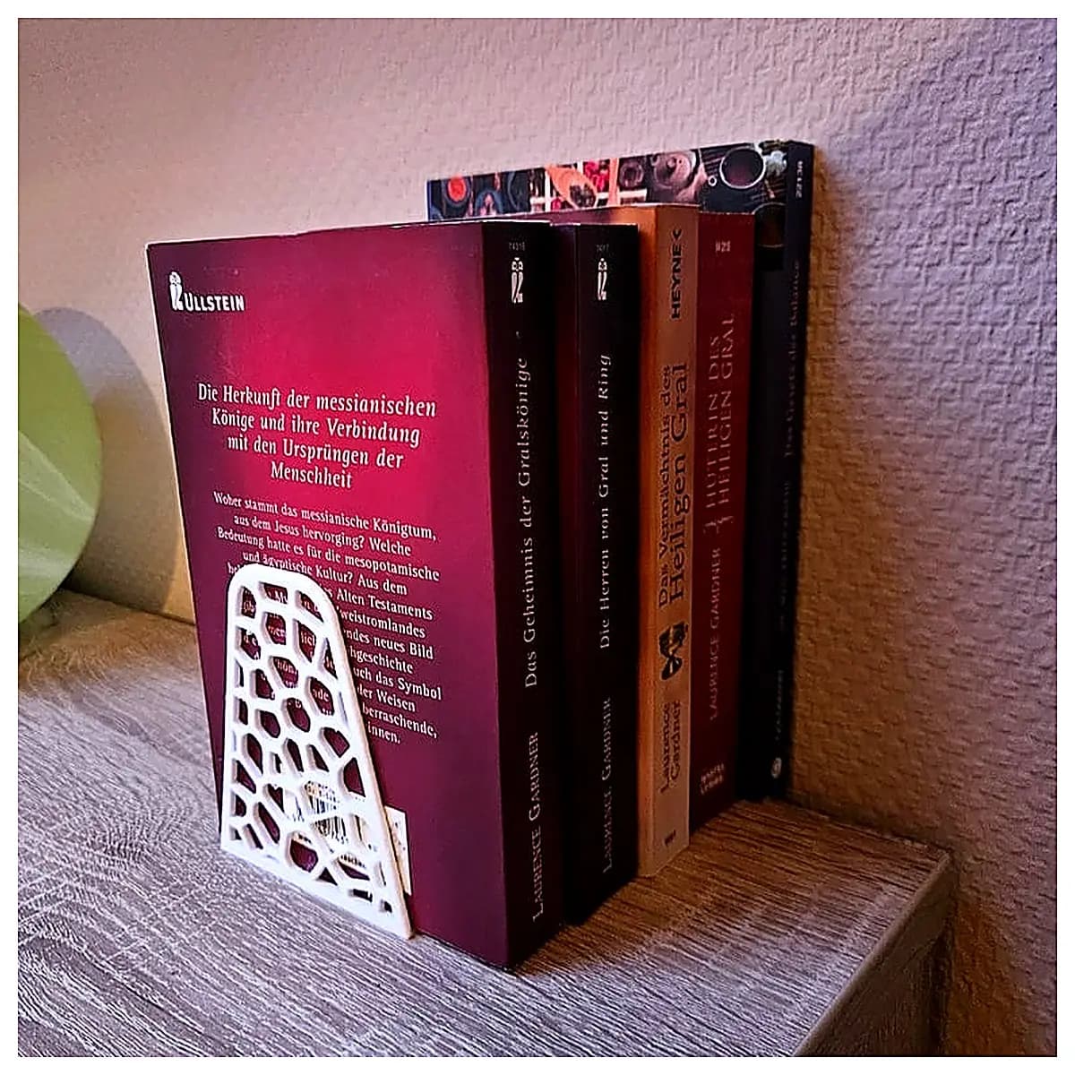Book Stand V2 Voronoi Holder Desktop Book Clip Stable Support Creative Shelf Office Learning Supplies 2 s