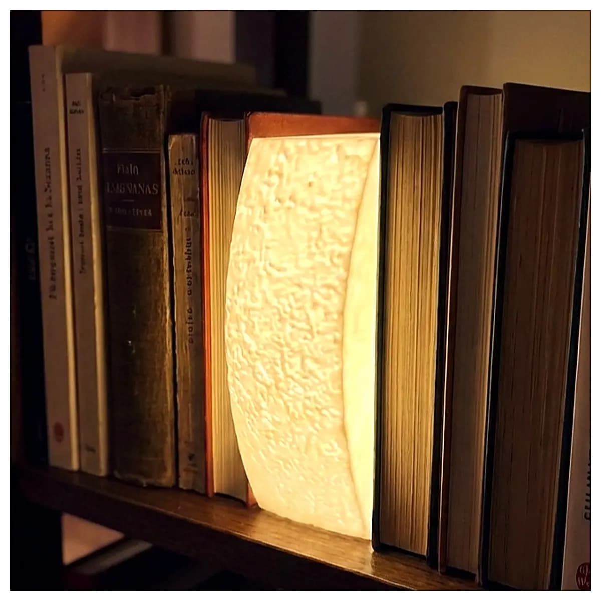 Moon Phase Book Stand Decoration Desktop Ornament Reading Accessory Creative Bookmark Gift Display Study Aid