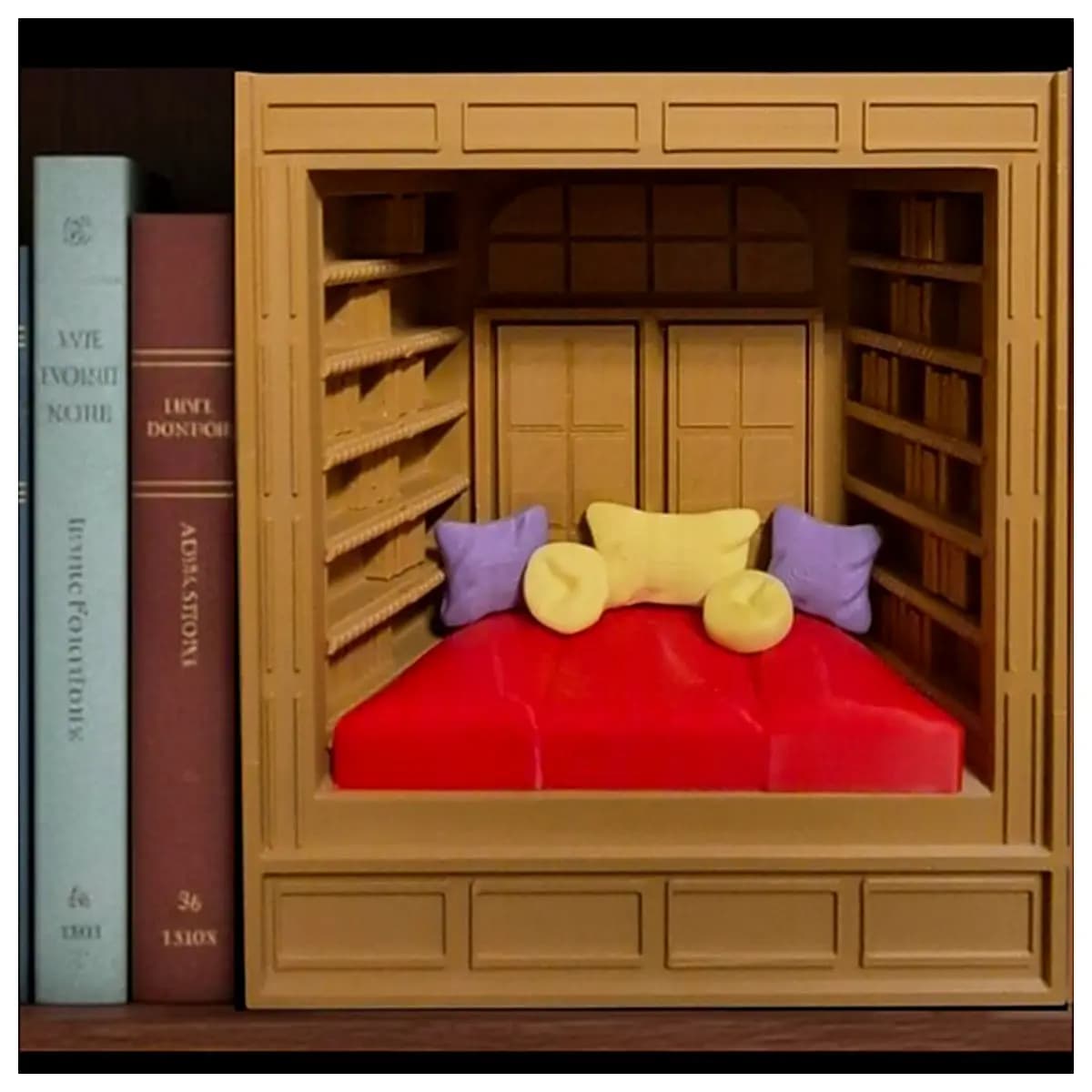 Comfort Reading Book Stand Page Holder Book Support Shelf Decor Reading Accessory Desktop Display Creative Book Display