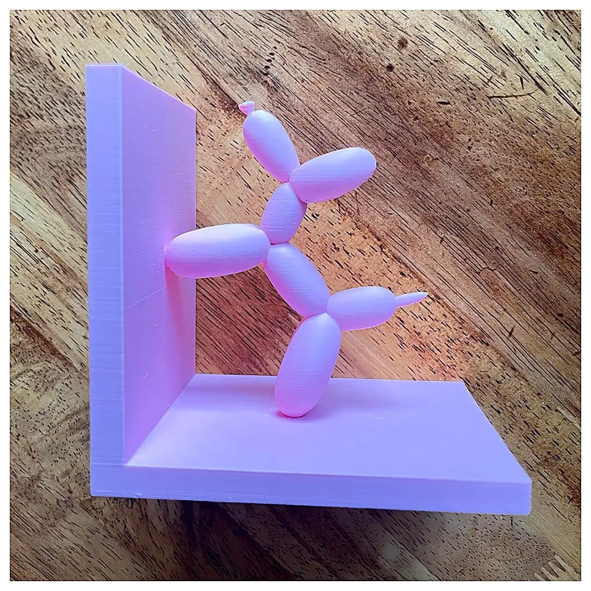 Balloon Dog Book Stand Toy Stand Learning Aid Educational Tool Toddler Development