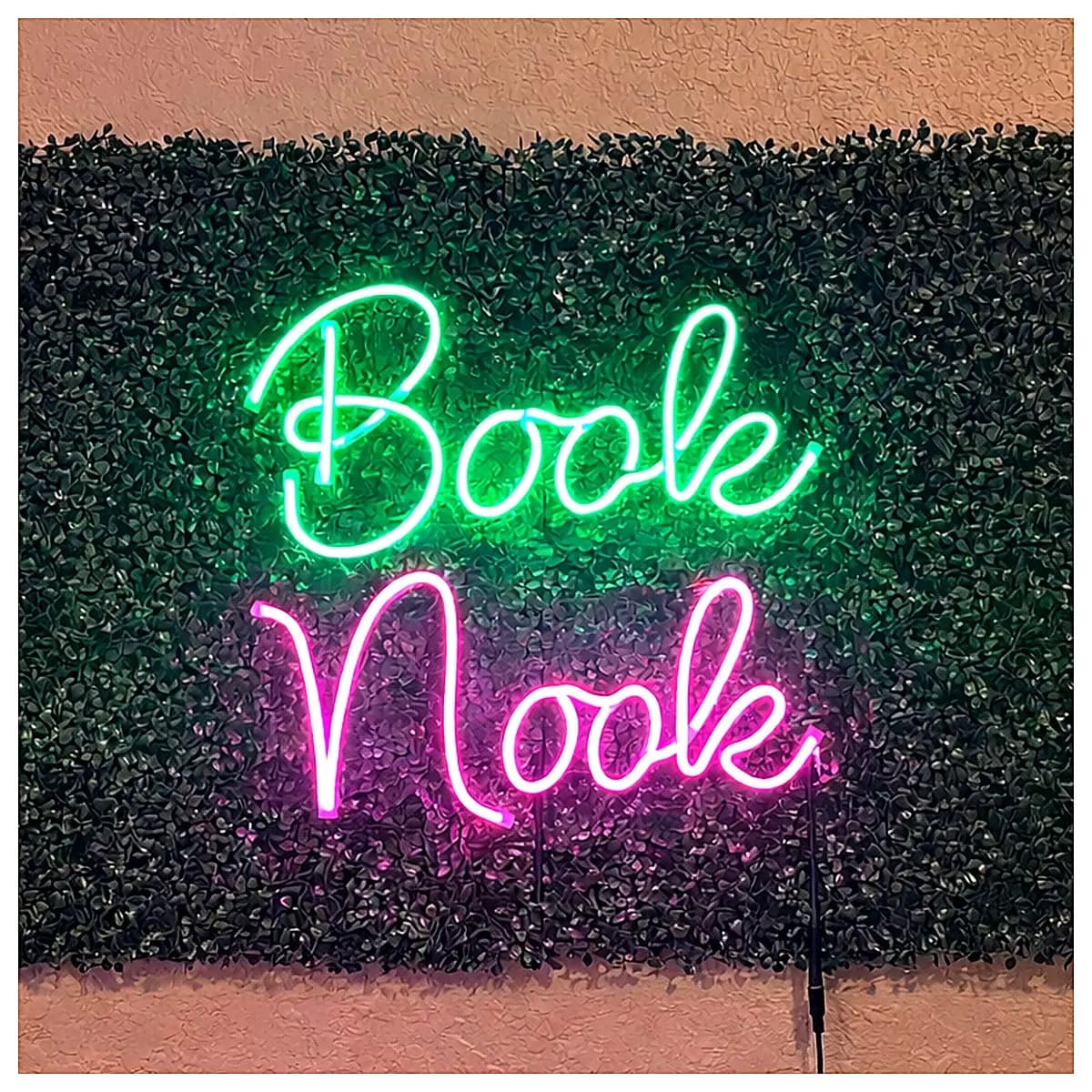 Display Stand Neon Sign Desktop Showcase Decoration Promotion Box Window Display Advertising Sign